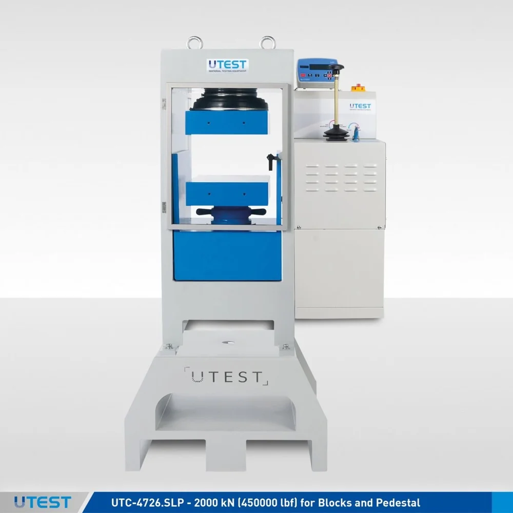 ASTM-полуавтоматические машины для испытания на сжатие блоков